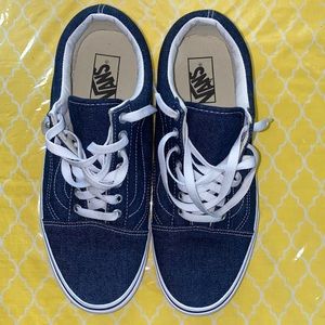 Denim Vans UNISEX CASUAL SNEAKER Sz 9.5 M (11W)